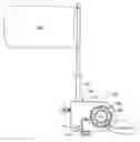 Fig. 01 - Motorcycle flag holder mountable on rear axle nut