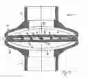 Fig. 16 - Diaphargm valve and open close element for said valve