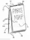Fig. 01 - Map with flap with integrated standard punched hole or integrated standard punched hook