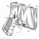 Fig. 01 - Non-lethal electrical discharge weapon having a slim profile