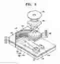 Fig. 03 - Optical head having a beam input/output coupler on a planar waveguide