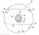 Fig. 01 - Faceplate moat and cut out for hearing instrument