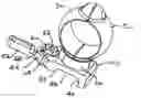 Fig. 01 - Adjustable throw-lever picatinny rail clamp