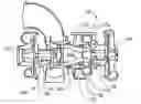 Fig. 01 - Turbo compressor system for internal combustion engine comprising two serially placed turbo units with their rotation axes essentially concentric