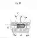 Fig. 12 - Method of manufacturing a device-incorporated substrate