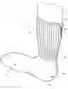 Fig. 01 - Rear zipper sock