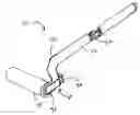 Fig. 01 - Quick release paint roller assembly