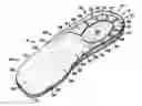 Fig. 01 - Slipper insole, slipper, and method for manufacturing a slipper