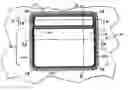 Fig. 01 - Selectively removable non-egress window for transit motor vehicles