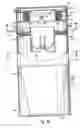 Fig. 14 - Waste disposal device including a turntable for twisting flexible tubing dispensed from a cartridge