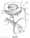 Fig. 26 - Waste disposal device including a turntable for twisting flexible tubing dispensed from a cartridge