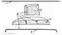 Fig. 01 - Vacuum thermoformed plastic shapes for hat making having integral crown and brim