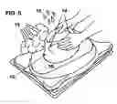 Fig. 06 - Vacuum thermoformed plastic shapes for hat making having integral crown and brim