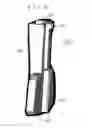 Fig. 08 - Bar clamp with side-activated braking lever