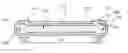 Fig. 01 - External electrode fluorescent lamp and method of fabricating the same