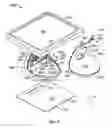 Fig. 06 - Apparatus for mounting a display system to a front side of a surface