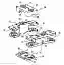 Fig. 01 - Mechanical device comprising a plurality of parts assembled together with accurate relative positioning