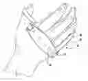 Fig. 01 - Musical teaching device and method using gloves and a virtual keyboard