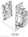 Fig. 22 - Multifunction clips and ground/mounting strap for wiring device