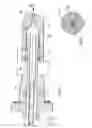 Fig. 12 - Method and device for the secondary treatment and the cooling of preforms