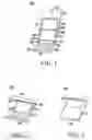Fig. 02 - Hinged electronic device with hinged screen