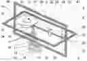 Fig. 01 - Arrangement for the generation of a pulsed laser beam of high average output