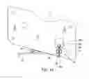 Fig. 10 - Adjustment device for printer head of barcode printer
