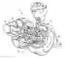 Fig. 01 - Turbocharger of variable turbine geometry