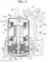 Fig. 10 - Multicylindrical rotary compressor, compression system, and freezing device using the compression system