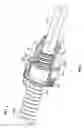 Fig. 02 - Electrical cable connector with grounding insert