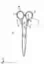Fig. 09 - Hair dressing scissors