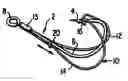 Fig. 01 - Bait saving hook with resilient bait guard