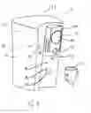 Fig. 02 - Liquid concentrate/extract beverage dispenser with replaceable concentrate/extract cartridge