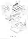 Fig. 09 - Barbecue grill having rotatable tools