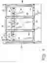 Fig. 08 - cooking range assembly and monolithic drip pan