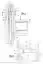 Fig. 02 - Low overhead machine roomless elevator configuration