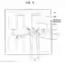 Fig. 04 - Organic light emitting display (OLED) having a gas vent groove to decrease edge open failures