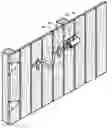 Fig. 01 - Universal door striker plate that permits continuous adjustment