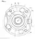 Fig. 07 - Rolling bearing unit with rotational speed detecting device