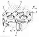 Fig. 01 - Multiple choke coil and electronic equipment using the same