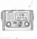 Fig. 03 - Portable radio with reading light
