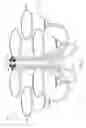 Fig. 02 - Light fixture with quick support assembly