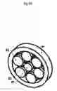 Fig. 07 - Method for multi orbital engagement of surfaces by free rolling bodies and multi orbital devices based on this method