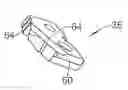 Fig. 01 - Drill insert geometry having V-notched web