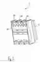 Fig. 02 - Electrical device with fixed contacts, mobile contacts and inspectable arc chambers