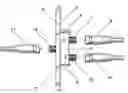 Fig. 01 - Wall plate comprising signal splitting device
