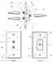Fig. 03 - Wall plate comprising signal splitting device