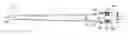 Fig. 01 - Paintbrush with multiple spaced brush heads and associated ferrule assembly