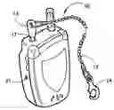 Fig. 01 - Socket engaging tether for electronic devices