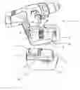 Fig. 01 - Power tool with battery power supply